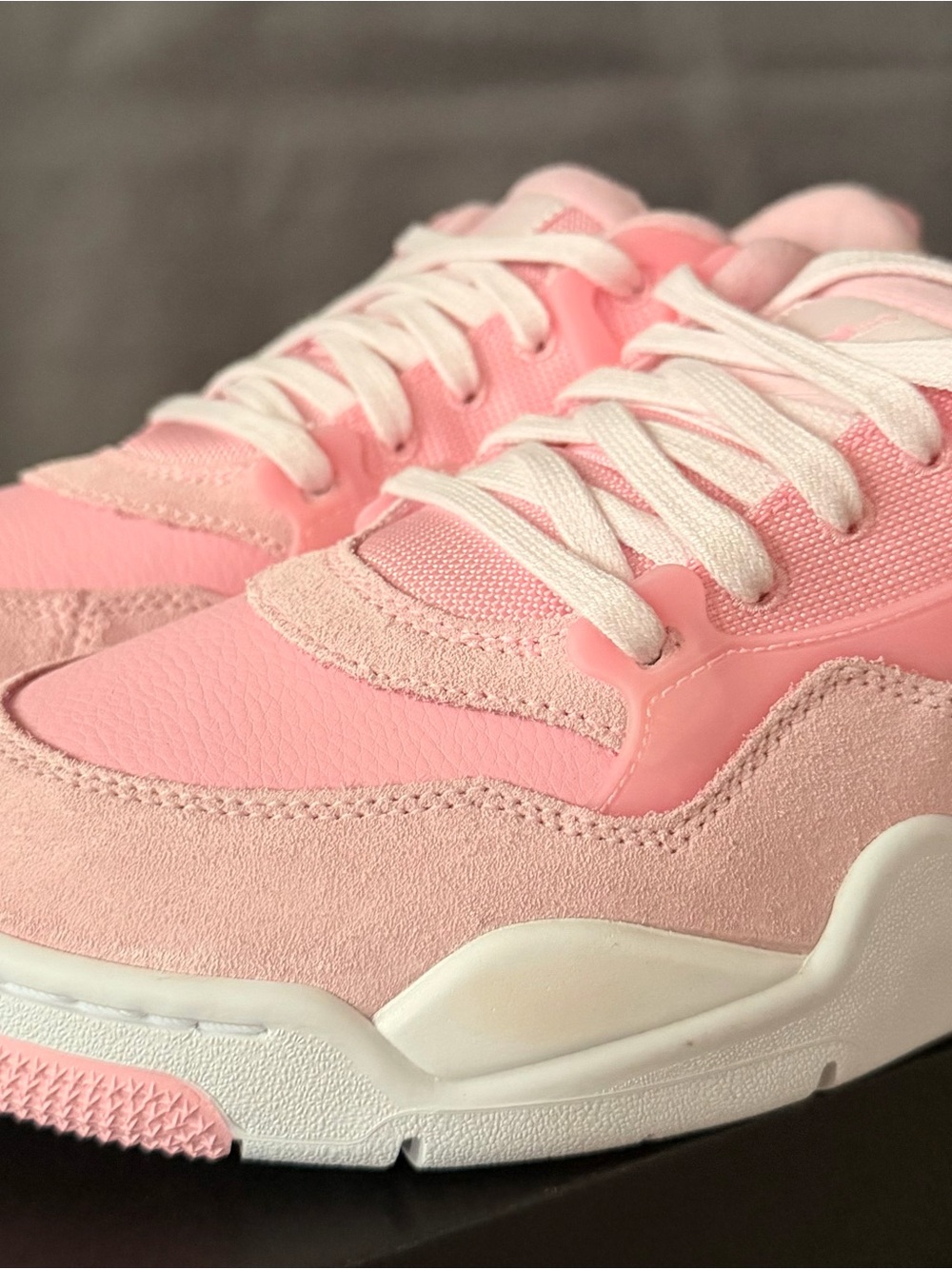 Jordan Kids Pink Low-Top Sneakers